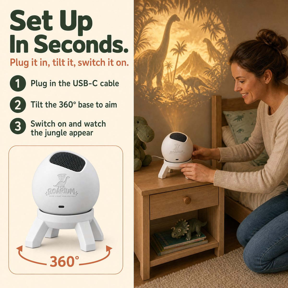 Set up ROARIUM in seconds
