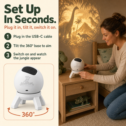 Set up ROARIUM in seconds
